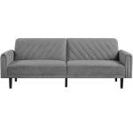 Yaheetech Modern Dark Grey Convertible Sofa Bed