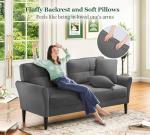Chic Velvet 3-Seater Sofa for Modern Living