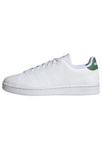 adidas Men's Advantage Tennis Shoes, Cloud White