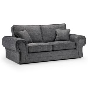 Grey Fabric Wilcot Corner Sofa for Living Room