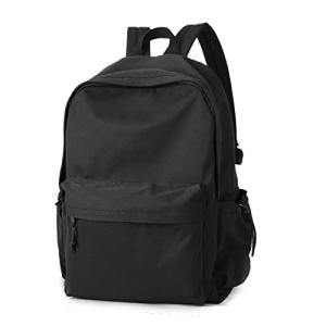 Lightweight Black School Backpack for Women and Teens