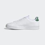 adidas Men's Advantage Tennis Shoes, Cloud White