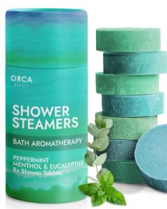Eucalyptus Aromatherapy Shower Steamers - 8 Pack