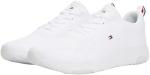 Tommy Hilfiger Men's White Knit Rib Trainers 11