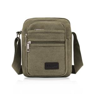 Casual Green Crossbody Bag with Multi Pockets