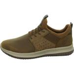 Skechers Men's Brown Slip-On Trainers, Size 9
