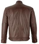 Charlie LONDON Men's Vintage Leather Biker Jacket