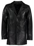 Men's Max Payne Black Leather Jacket