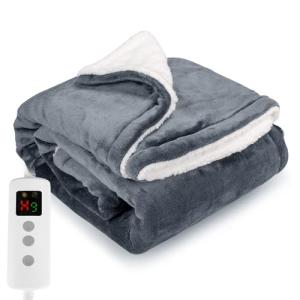 Cozy Electric Heated Blanket with Timer