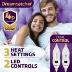 King Size Dreamcatcher Electric Blanket with Controllers