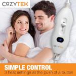 Cozy Double Electric Blanket with 3 Heat Settings