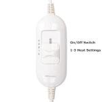 EMtronics Heated Under Blanket with 3 Heat Settings
