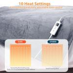 Cozy Electric Heated Blanket with Timer