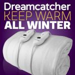 King Size Dreamcatcher Electric Blanket with Controllers