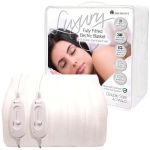 Double Electric Blanket with Fast Heat & Protection