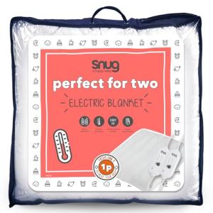 Cozy Double Electric Blanket with Dual Controls