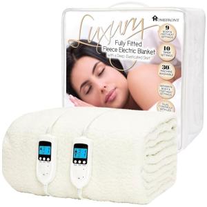 King Size Heated Electric Blanket with Dual Control