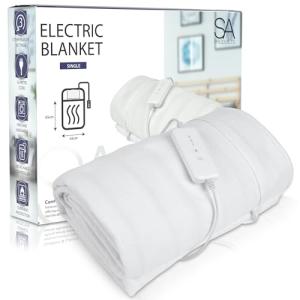 Electric Heated Blanket with Detachable Remote