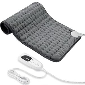 Electric Heating Pad with Auto Shut-Off, 6 Settings