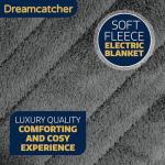 Cozy Dreamcatcher Grey Heated Electric Blanket