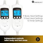 King Size Heated Electric Blanket with Dual Control