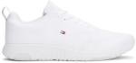 Tommy Hilfiger Men's White Knit Rib Trainers 11