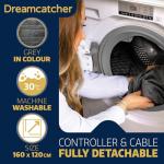 Cozy Dreamcatcher Grey Heated Electric Blanket