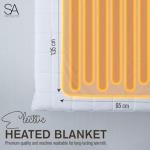 Electric Heated Blanket with Detachable Remote