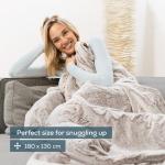 Cozy Nordic Electric Blanket with 6 Heat Settings