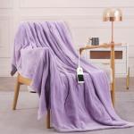 HOMLYNS LuxeHeat Electric Heated Throw Blanket