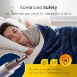 Cosi Home® Luxury Heated Throw - Extra Large Blanket