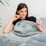 LIVIVO Ultra Soft Heated Electric Blanket 160x130cm
