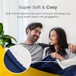 Cosi Home® Luxury Heated Throw - Extra Large Blanket