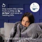 LIVIVO Ultra Soft Heated Electric Blanket 160x130cm
