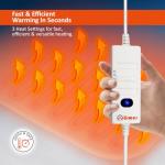 Electric Heated Blanket with 3 Heat Settings