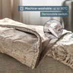 Cozy Nordic Electric Blanket with 6 Heat Settings