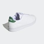 adidas Men's Advantage Tennis Shoes, Cloud White