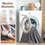 CORIWELL Electric Heated Flannel Throw Blanket