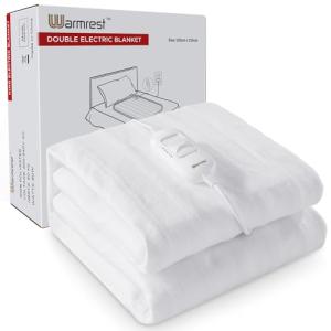 Double Heated Electric Blanket with Detachable Controller