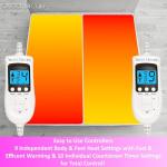 Cozy Heated Electric Blanket for Double Bed