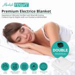 Cozy FOUNT Electric Blanket with 3 Heat Settings