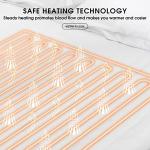 Double Heated Electric Blanket with Detachable Controller
