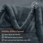 PRANITE Grey Electric Blanket with 6 Heat Settings