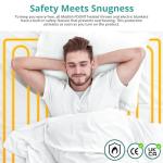 Cozy FOUNT Electric Blanket with 3 Heat Settings