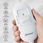 Double Heated Electric Blanket with Detachable Controller