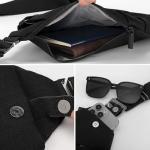 OSOCE Anti Theft Men's Sling Bag for Travel