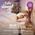 Cozy Electric Blanket with 3 Heat Settings