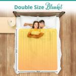 Cozy FOUNT Electric Blanket with 3 Heat Settings