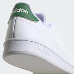 adidas Men's Advantage Tennis Shoes, Cloud White