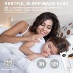 Double Heated Electric Blanket with Auto-Off Timer